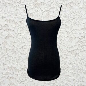 vintage y2k wet seal sparkly fitted tank top